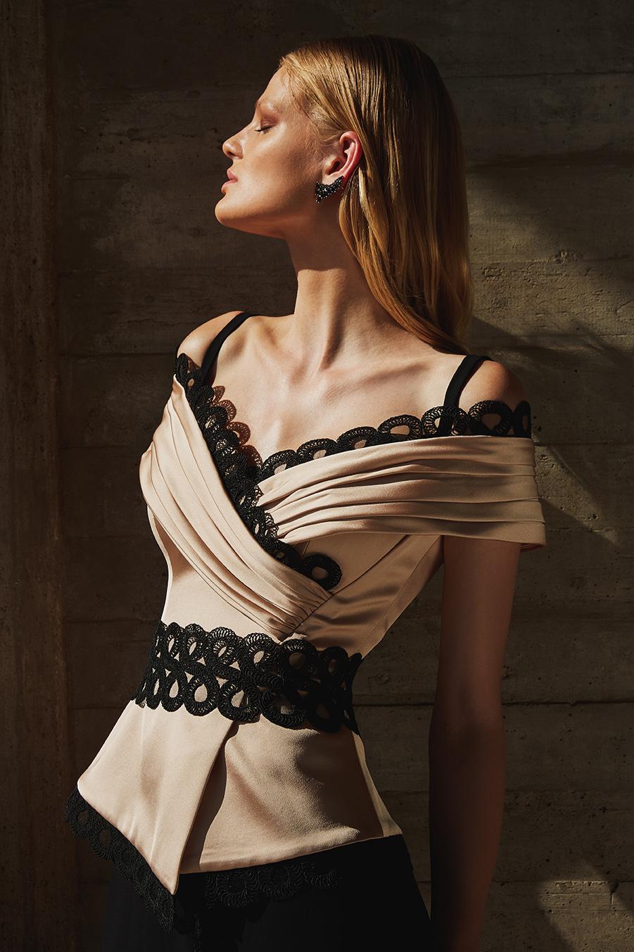 completo elegante 4924 BEIGE MAESTRI 