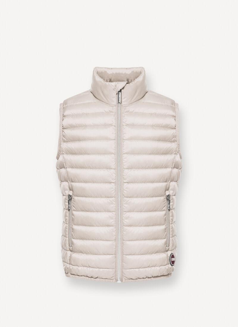 gilet in piuma leggera 3492A 9VX 219 PORCELAIN COLMAR 