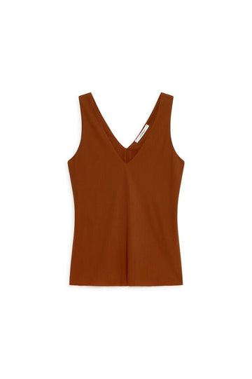 top in soft jersey JP5564 70210 41008 CARAMELLO MALI'PARMI 