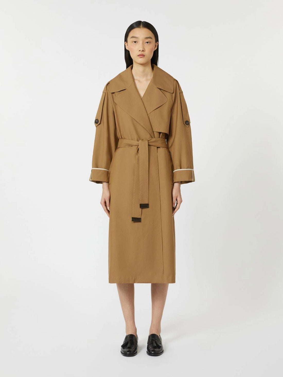 trench over in twill antigoccia MTCUTRENCH 004 MAXMARA THE CUBE 