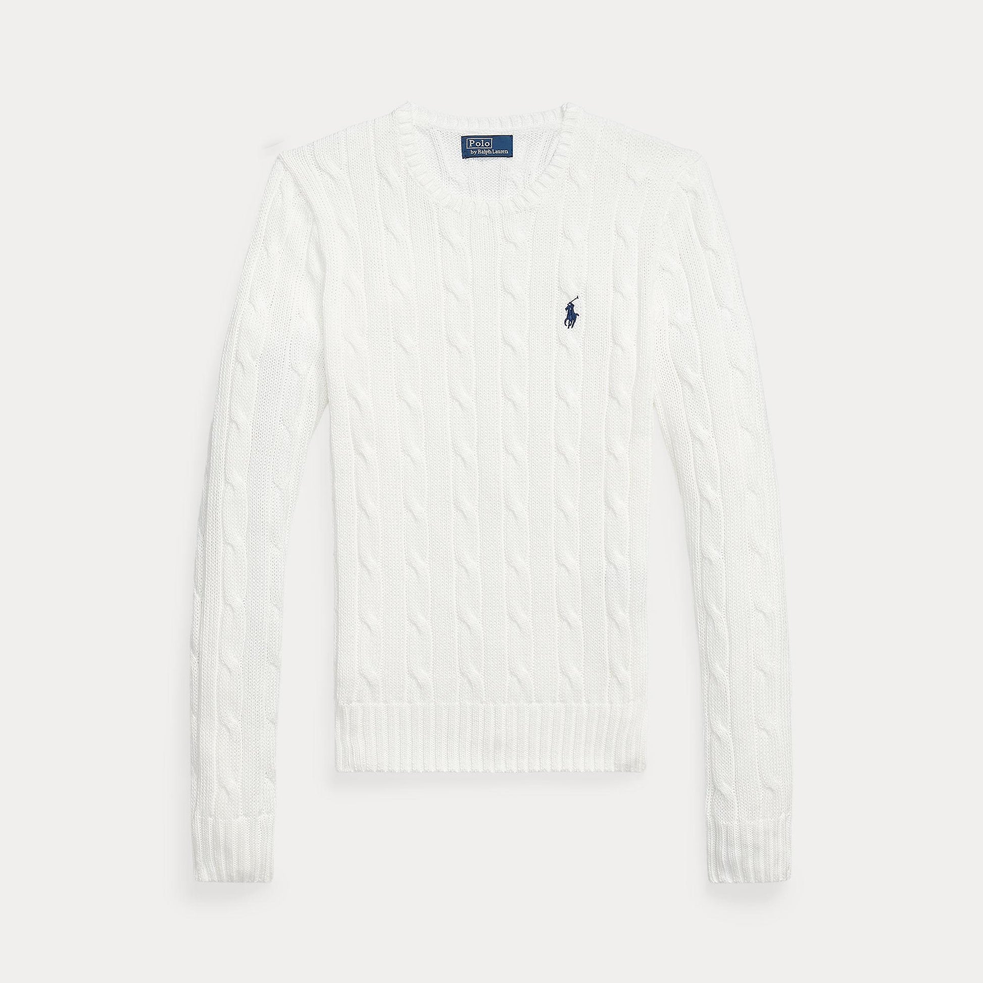 maglia girocollo a trecce 211-971869 007 RALPH LAUREN POLO 