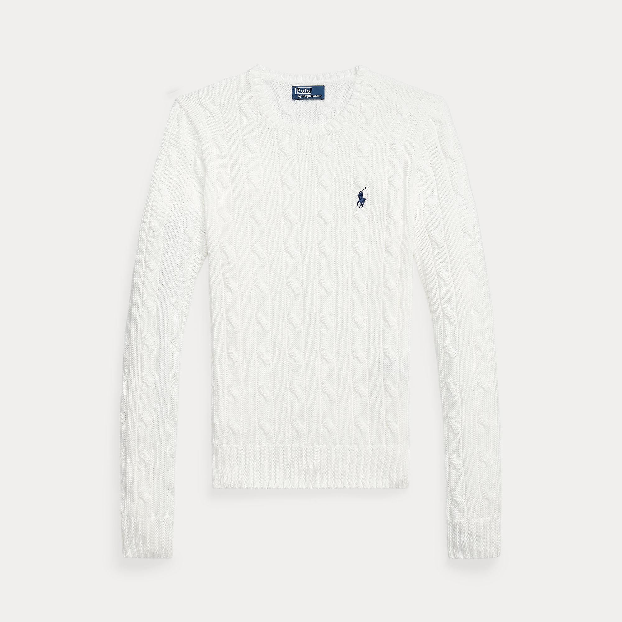 maglia girocollo a trecce 211-971869 007 RALPH LAUREN POLO 