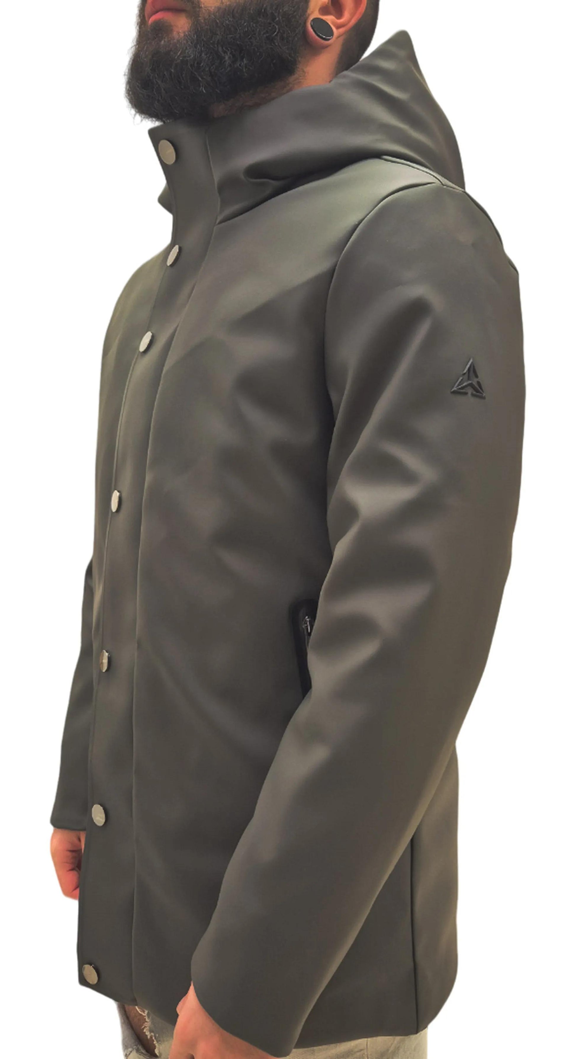 parka in tessuto lucido HE9440016 MILITARE HESKIMO 