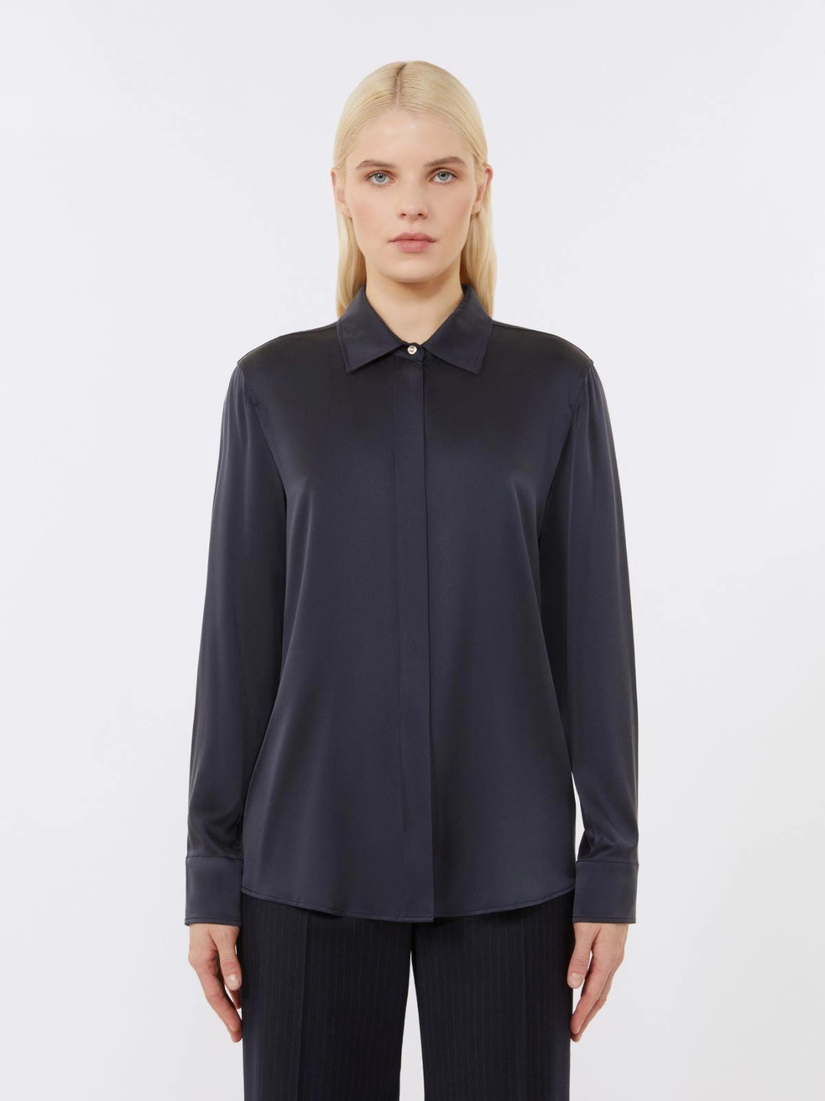 camicia in raso di pura seta XERO 009 MAXMARA STUDIO 