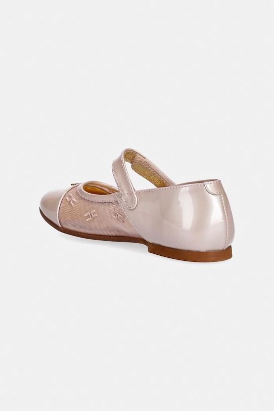ballerina in pelle lucida F1A3E0474 ROSA ELISABETTA FRANCHI 