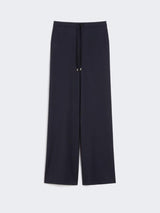 MAXMARA STUDIO pantalone a coulisse in lana Blu