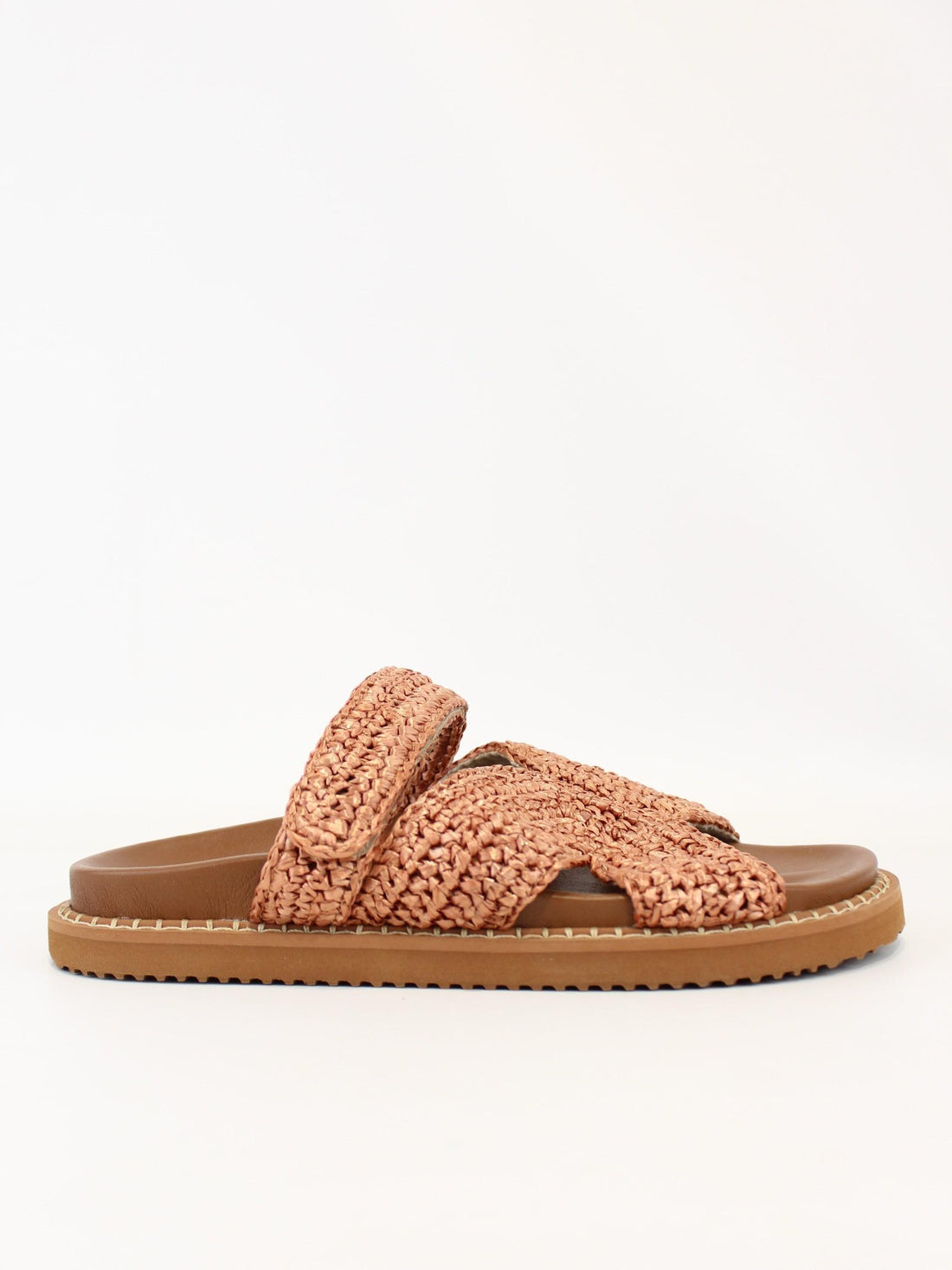 sandalo zoey in raffia intrecciata ZOEY PALO SANTO DE SIENA 