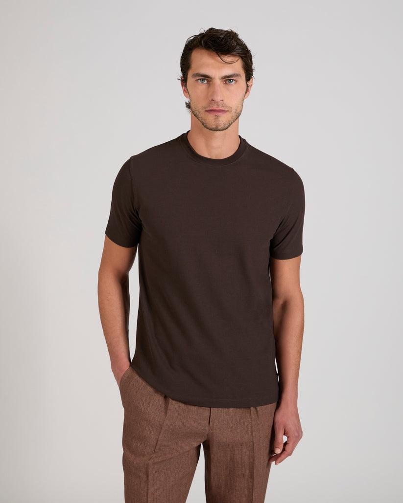 t-shirt slim fit ice cottone 815214-ZG380 Z1495 ZANONE 
