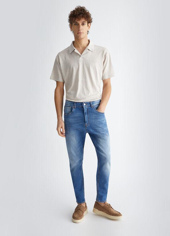 jeans loose fit M124P304FRANKLTBLUE BLUE liU JO 