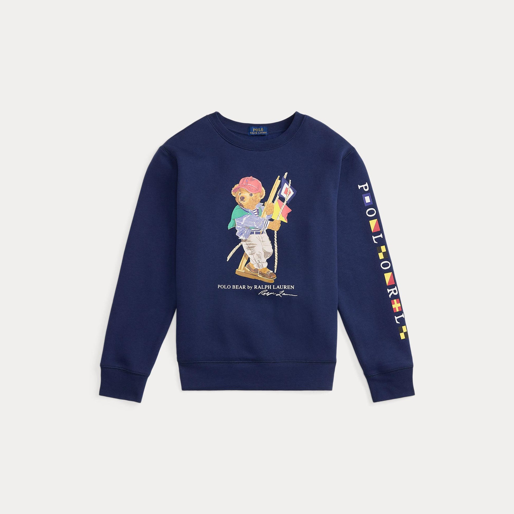 Felpa Bear con logo 323-A12429 001 RALPH LAUREN POLO 