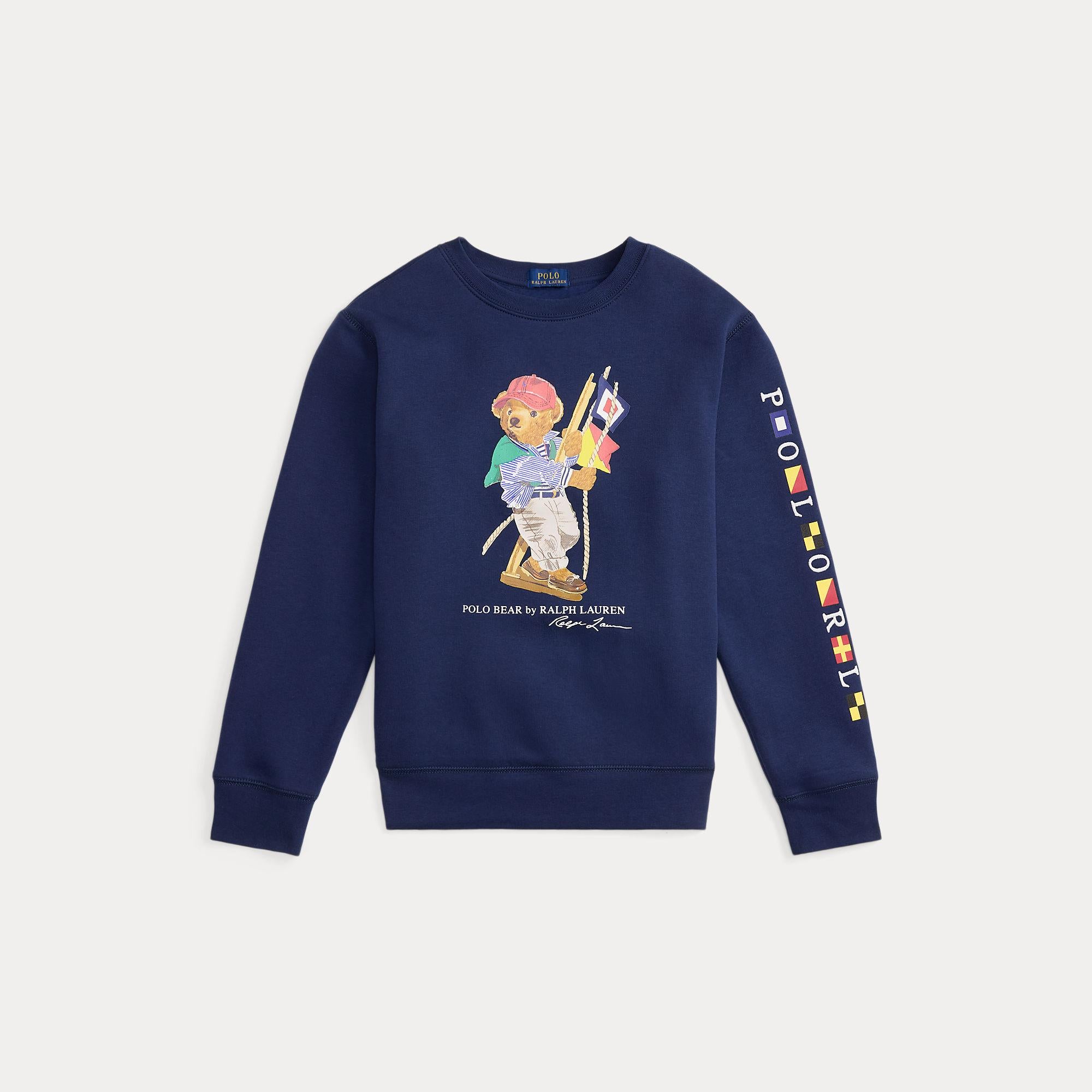 Felpa Bear con logo 323-A12429 001 RALPH LAUREN POLO 