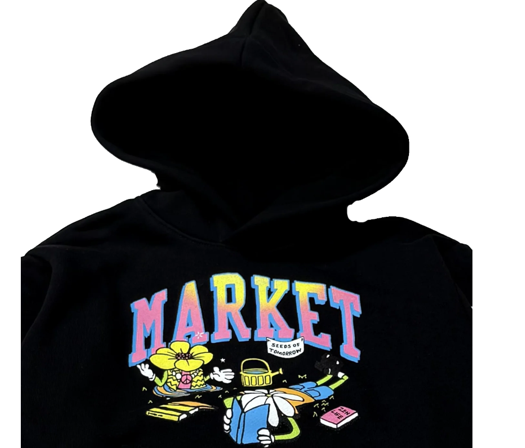 felpa con cappuccio F5MKJBHS019 110 MARKET 