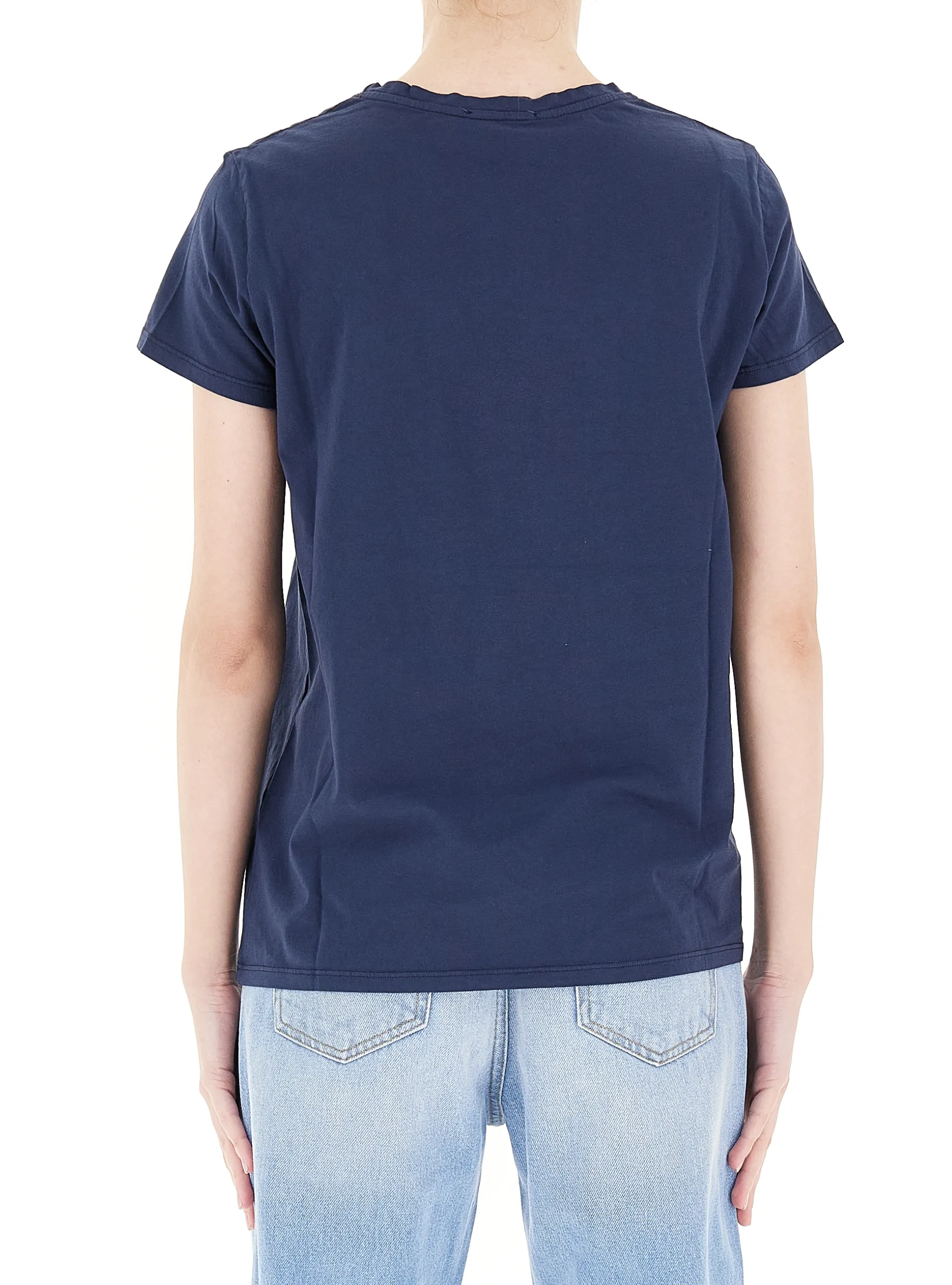 t-shirt basic UD0057 BLU VICOLO 