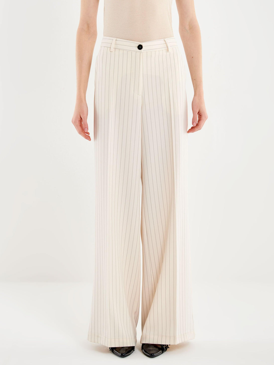 pantalone gessato TAB 0206 BURRO VICOLO 