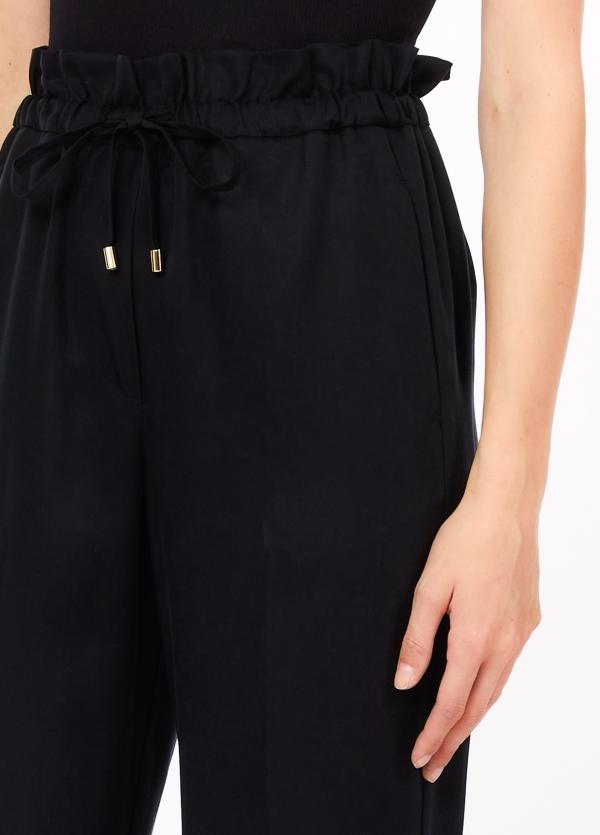 pantalone con coulisse in vita WA6299T414A 22222 LIU JO WHITE 
