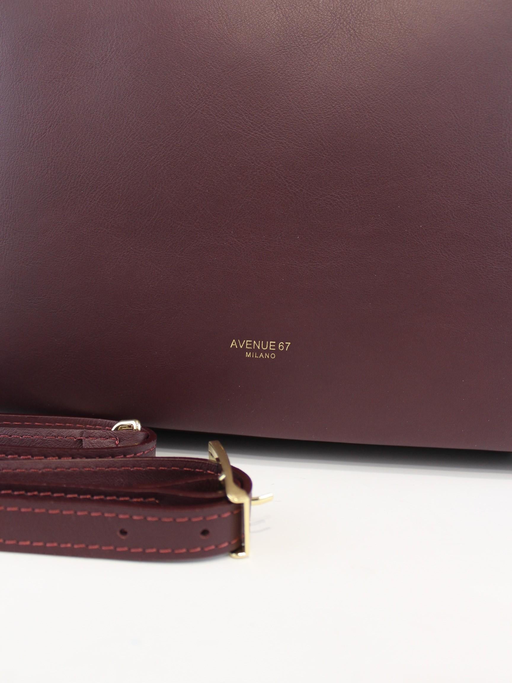 borsa a bauletto trunky TRUNKY BORDEAUX AVENUE 67 