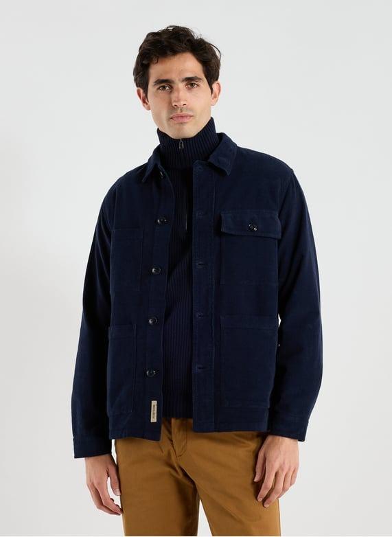 camicia overshirt a coste CFWOOS2013MRUT5076 3989 WOOLRICH 