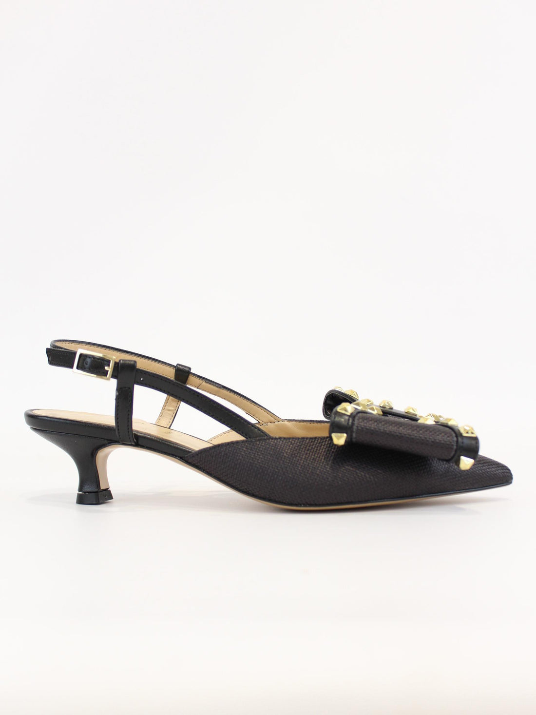slingback janice LF894M077 NERO OVYE' 