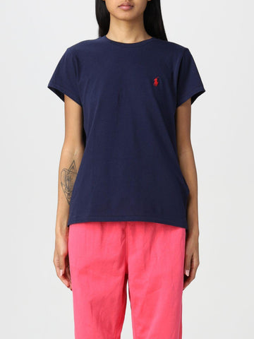 T-shirt con logo ricamato 211-847073 010 RALPH LAUREN POLO 