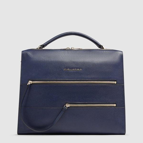 cartella ufficio porta pc da 14 CA6774W140 BLU PIQUADRO 