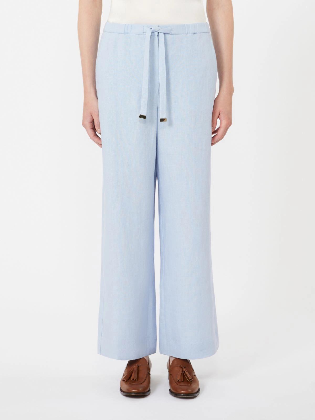 pantalone in lino SMMAMEDEA 005 S MAXMARA 