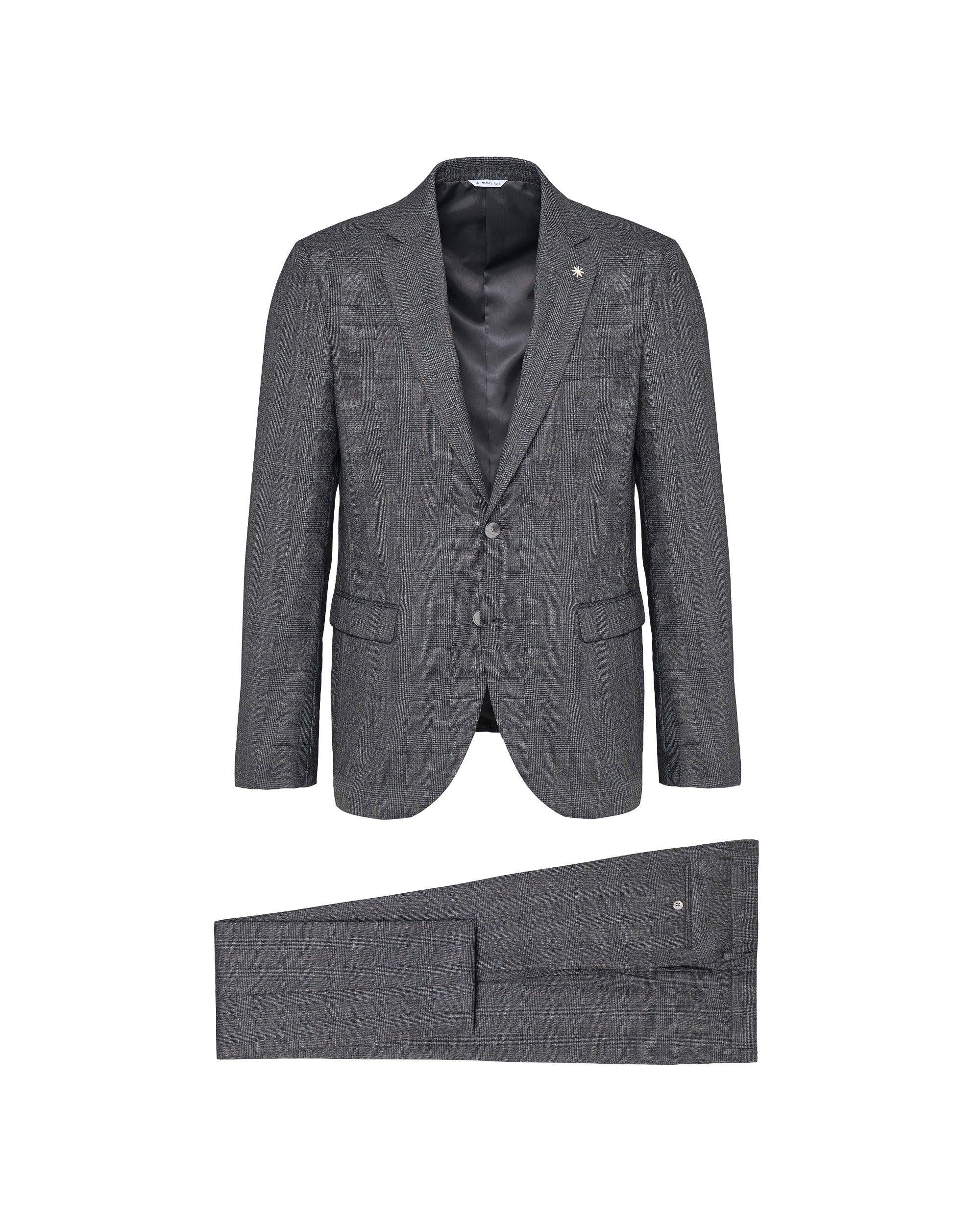 abito galles in lana stretch 3732A3318C 243788 98 MANUEL RITZ 