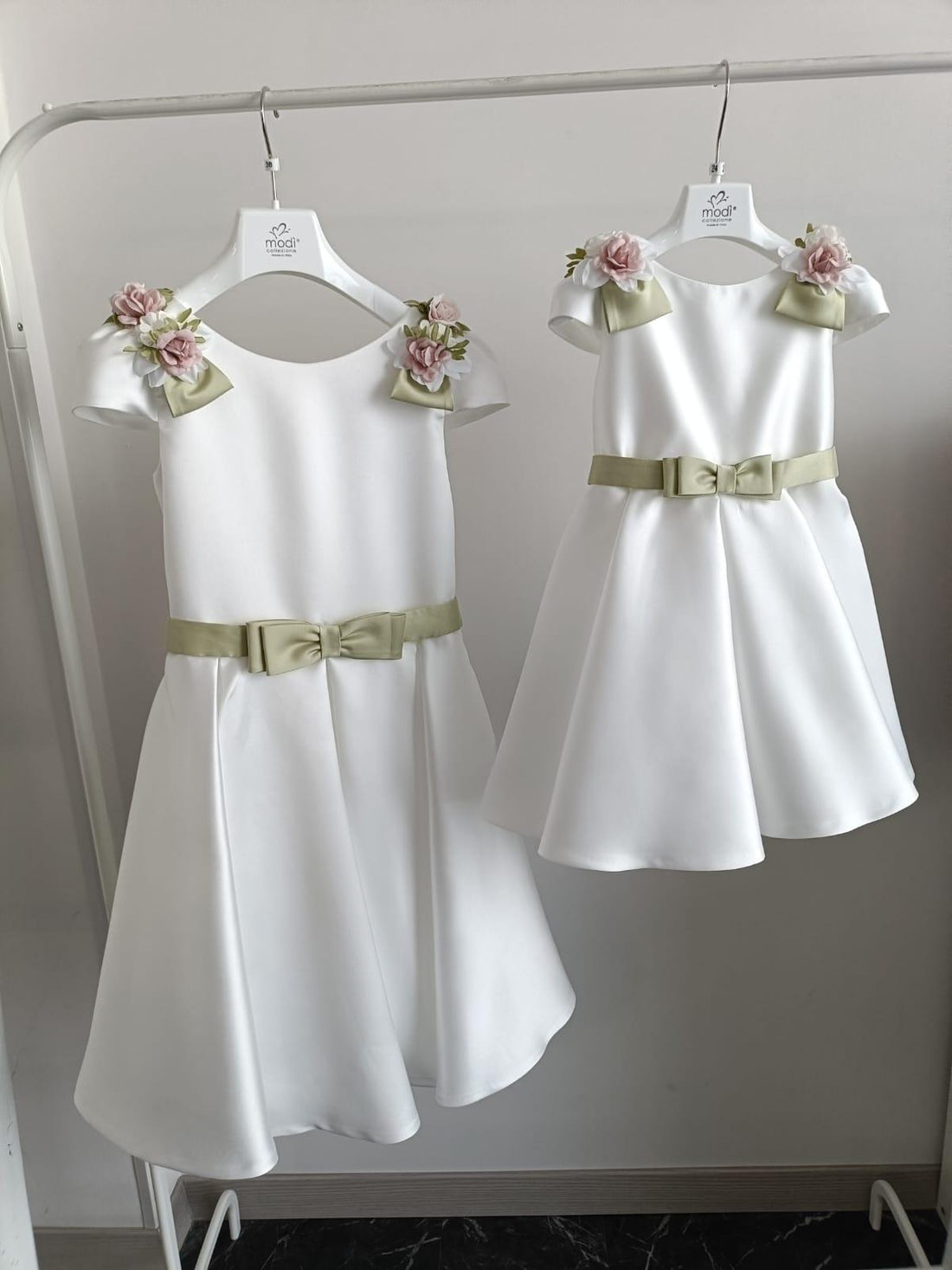 Abito cerimonia bimba B4235 MIK 1265 MODI' 