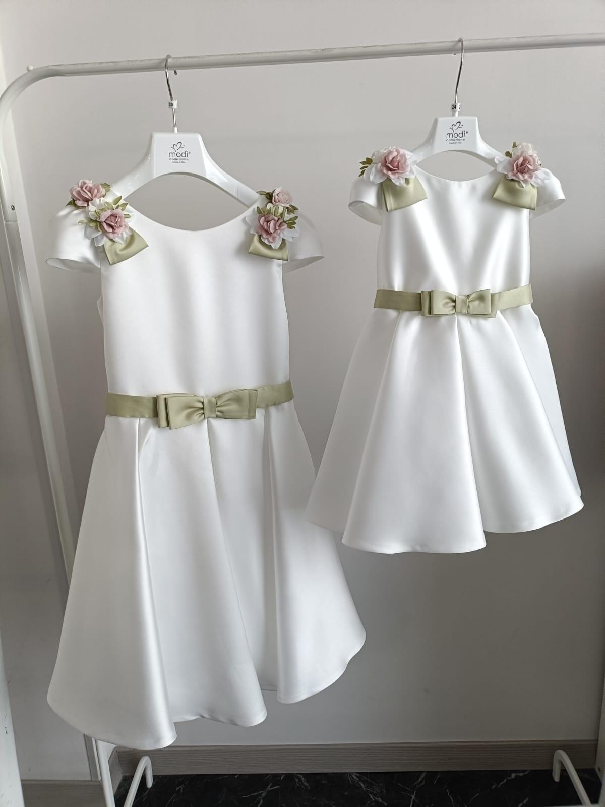 Abito cerimonia bimba B4235 MIK 1265 MODI' 