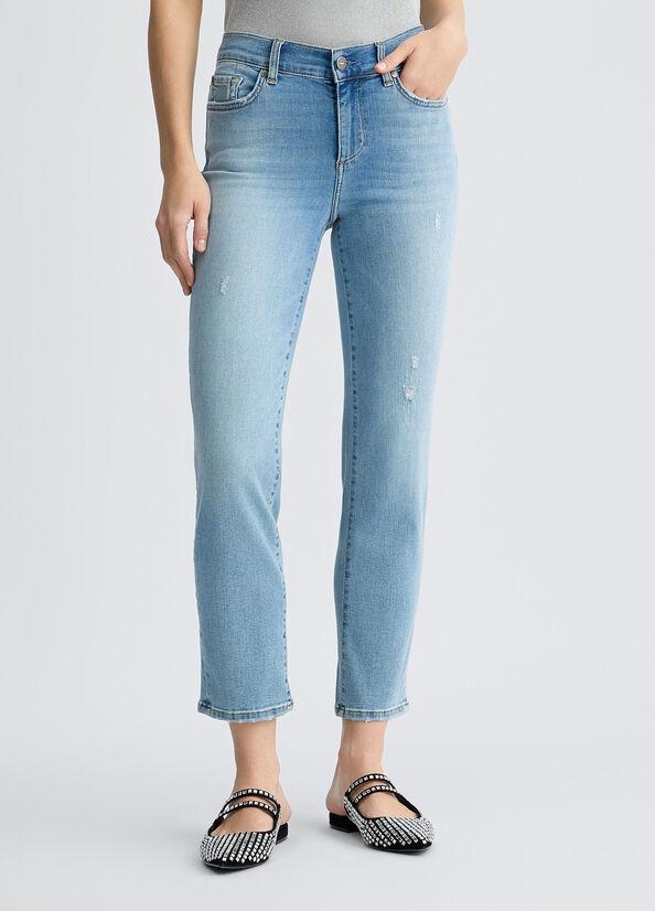 Jeans slim fit con strass UA5066DS615 78848 liU JO 