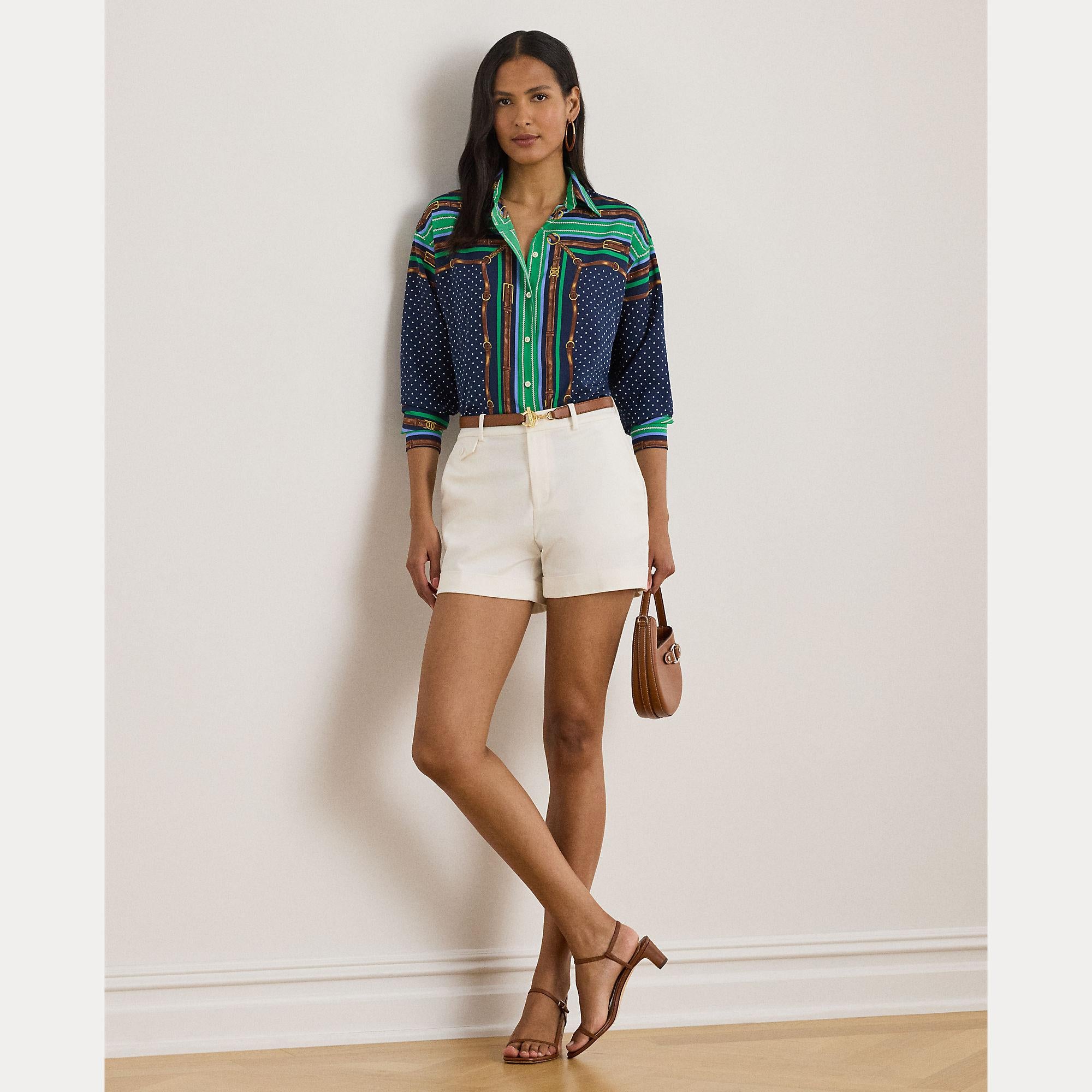 camicia a fantasia 200-P03687 001 LAUREN RALPH LAUREN 