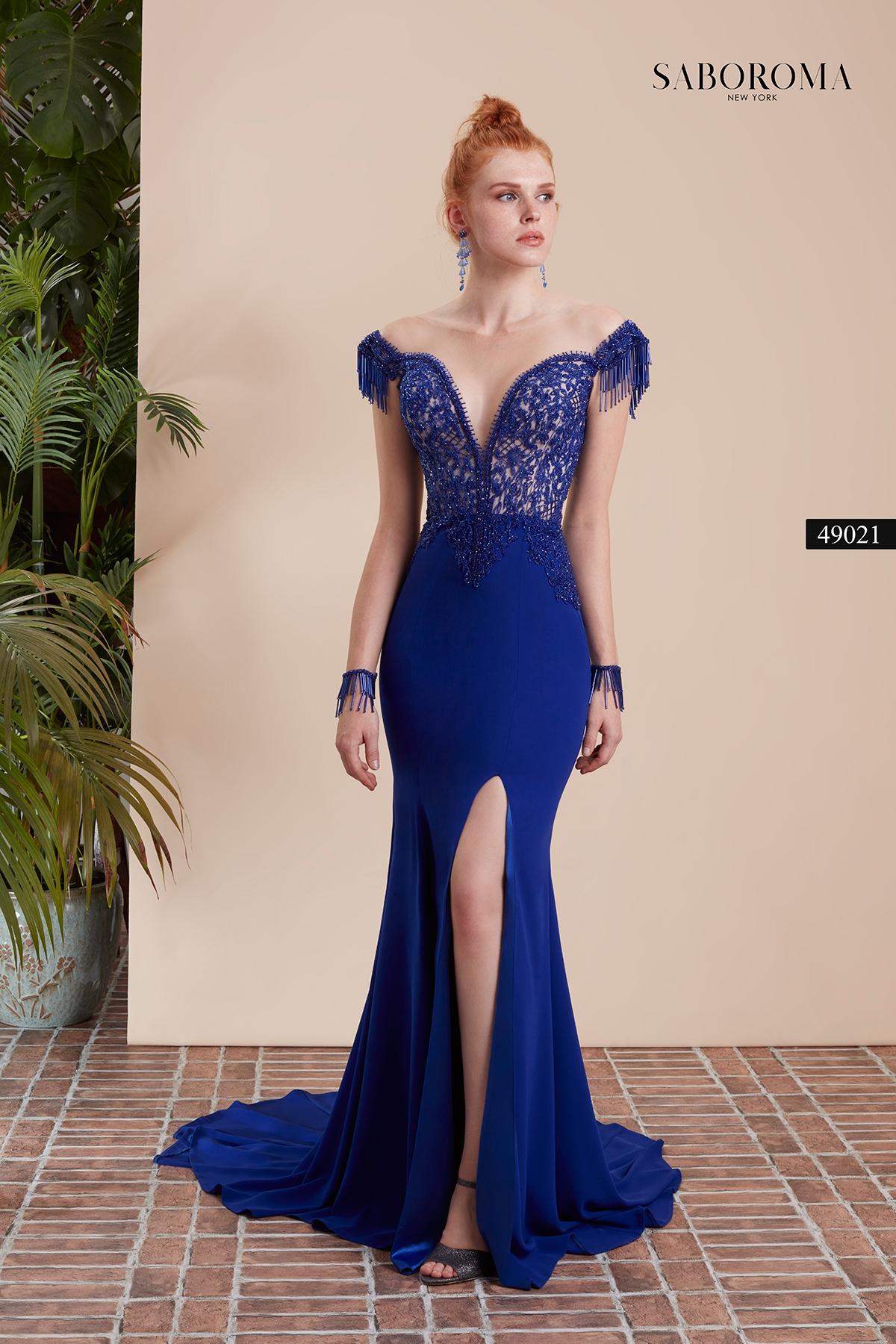 ABITO DA SERA 49021 BLUE SABOROMA 