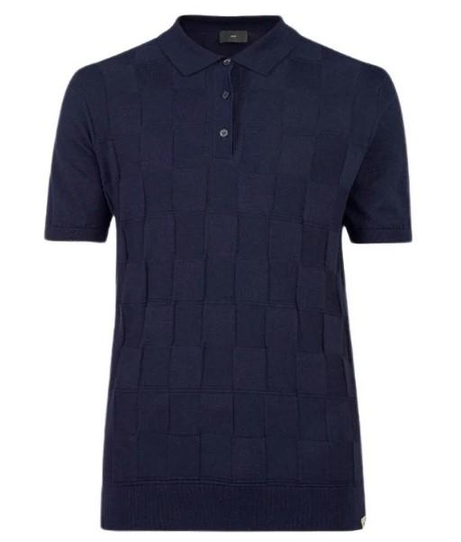 polo a fantasia M124P202POLOSQUARE NAVY liU JO 