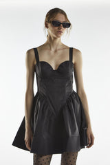 GLAMOROUS abito corsetto Black