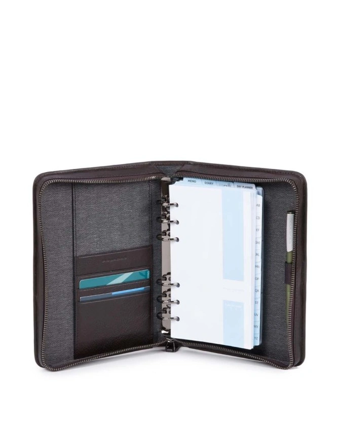 Organizer in pelle liscia AG4527B3 TM PIQUADRO 