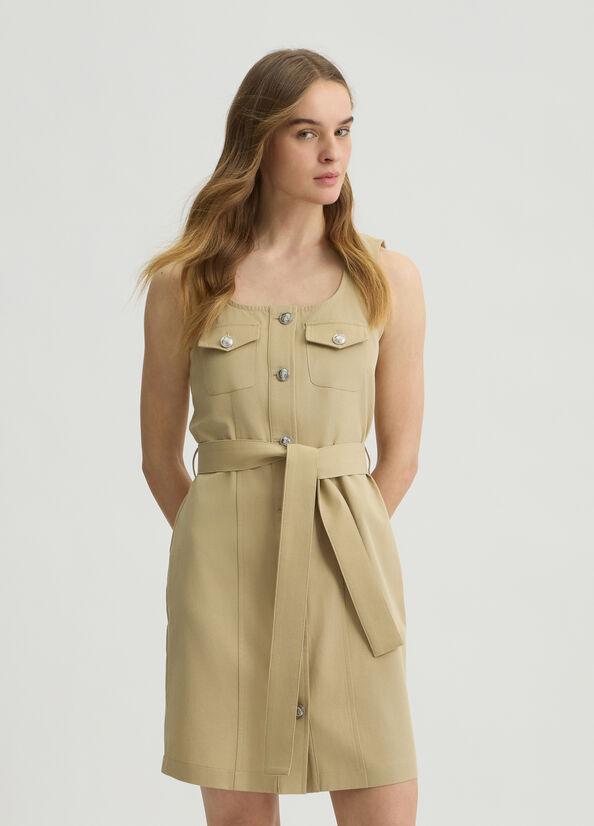 abito corto con cintura WA5264T4277 60920 liU JO 