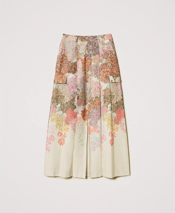 Gonna myfo a fiori 251AQ2083 12416 TWINSET ACTITUDE 