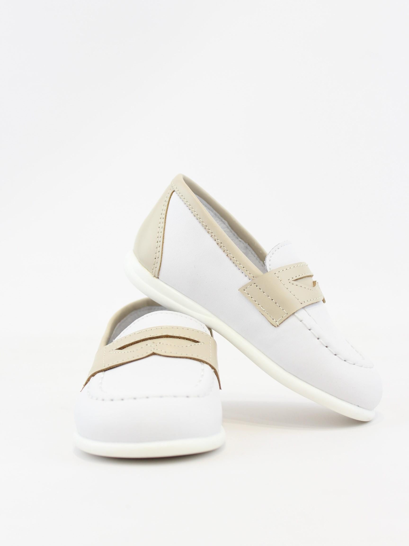 mocassino elegante IT3034 PIEL NAPA MARFIL CAMINITO 