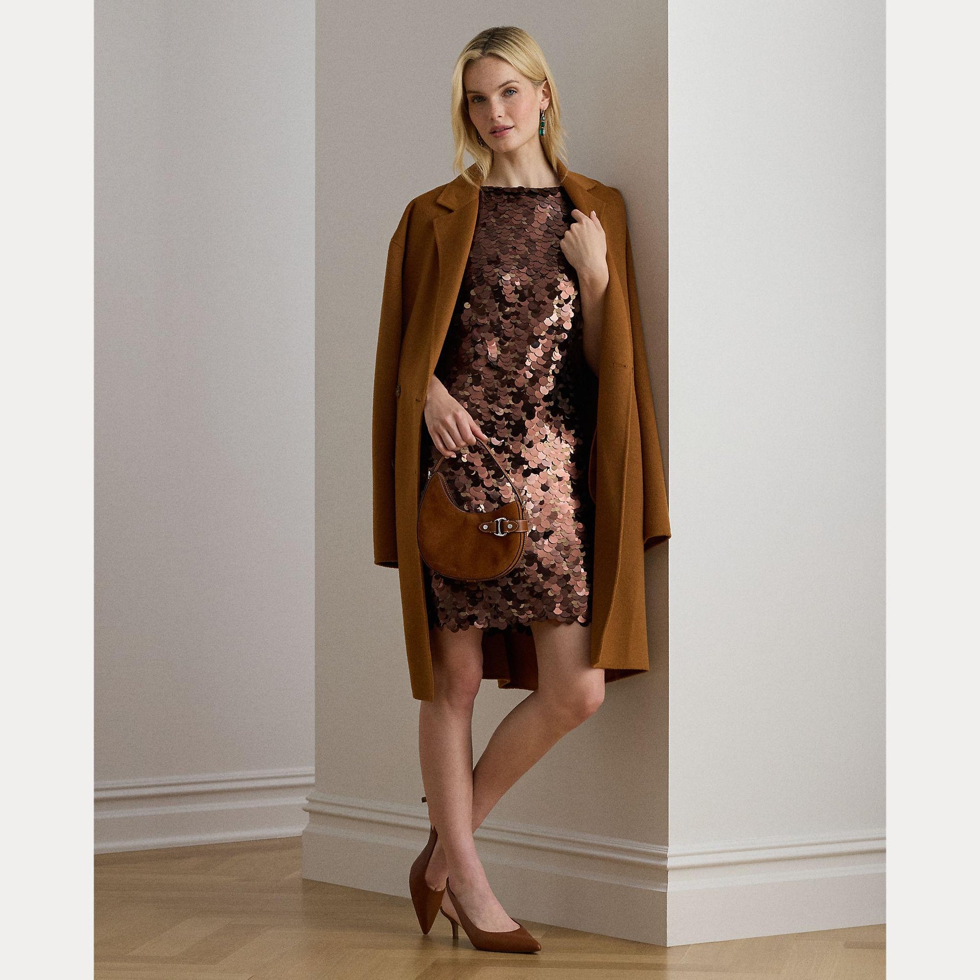 abito full pailettes 253-979841 001 LAUREN RALPH LAUREN 