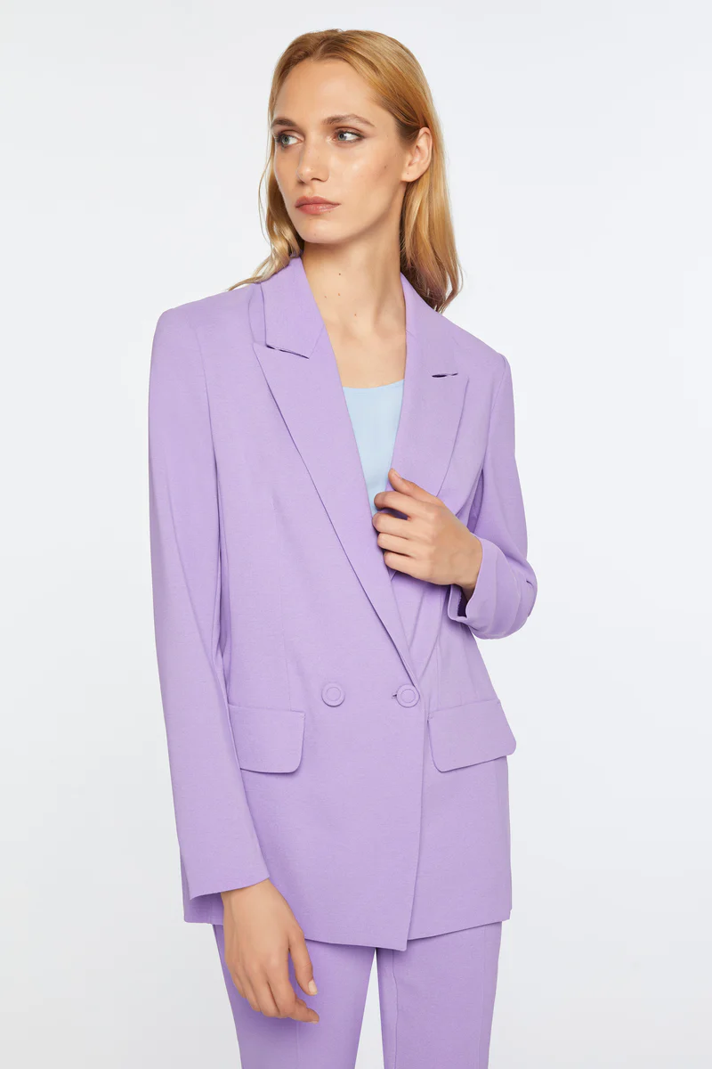 blazer doppiopetto con bottoni ICOL06 D5 29 CARLAG 