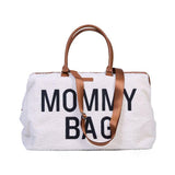 CHILDHOME borsa mommy bag Teddy bianco