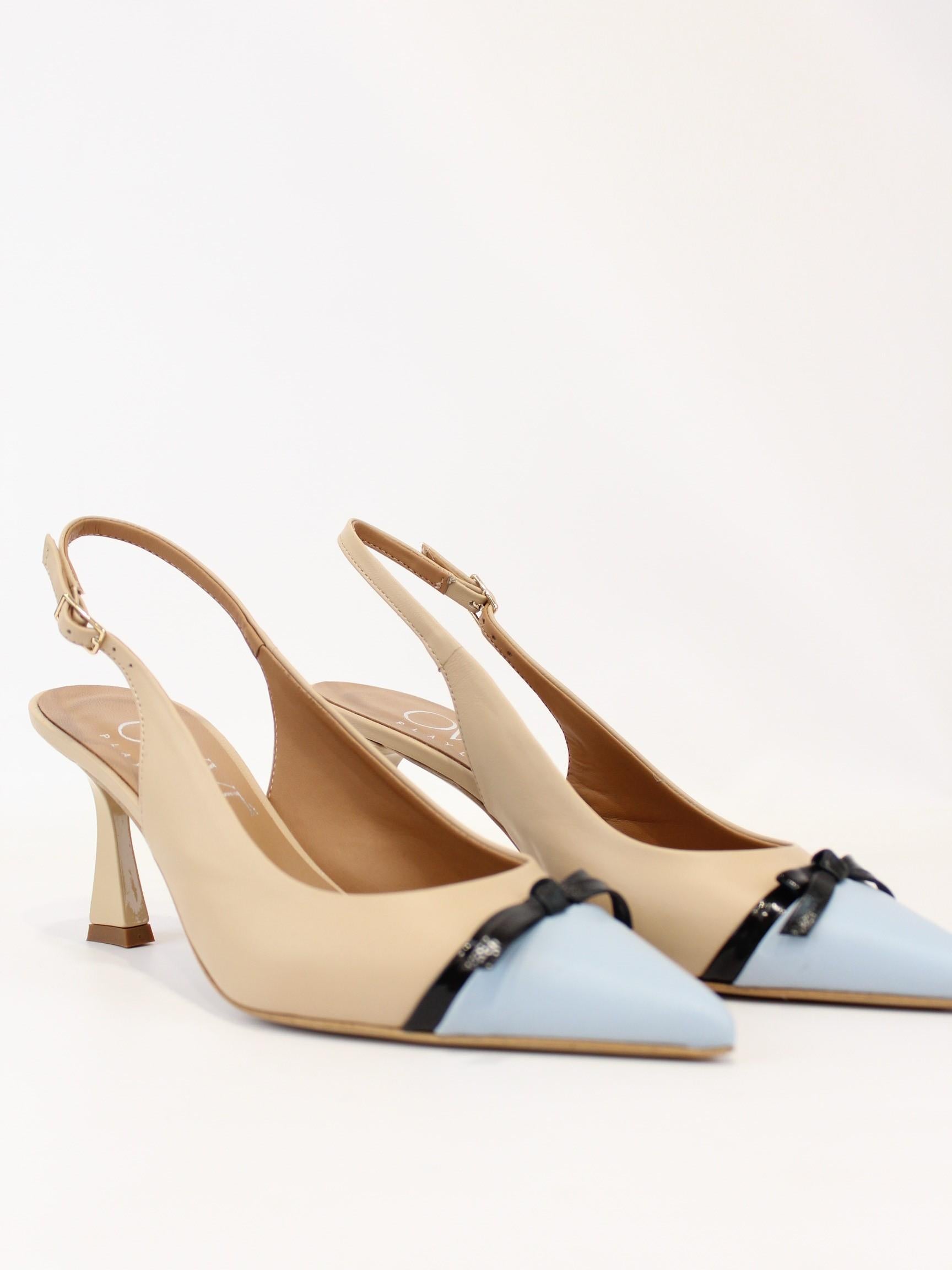 slingback con fiocco AMN242 FONDOTINTA OVYE' 