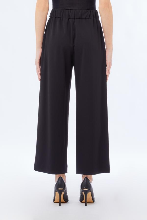 pantalone flare cropped MF5260J1930 22222 LIU JO WHITE 
