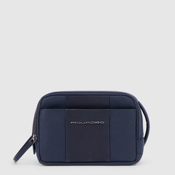 pochette in tessuto riciclato BY6149BR2 BLU PIQUADRO 