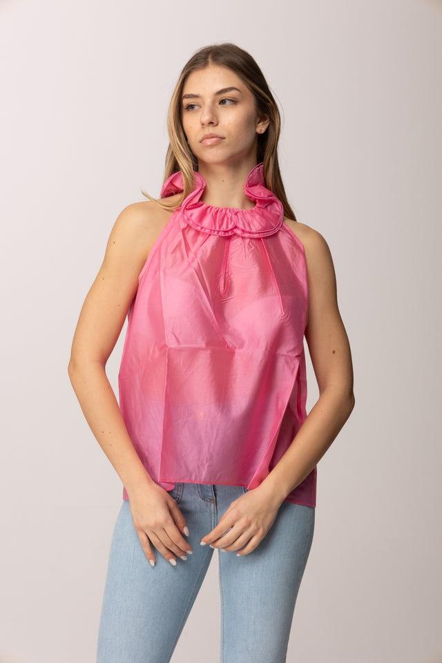 top con volant 261AP2184 07207 TWINSET ACTITUDE 