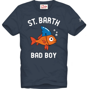 t-shirt boy con stampa TSHIRT BOY 00055H MC2 SAINT BARTH 