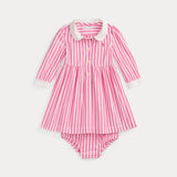 RALPH LAUREN POLO completo a camicia Rosa