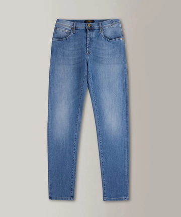 jeans in denim lavato BDPS0003 F17 003 INCOTEX 