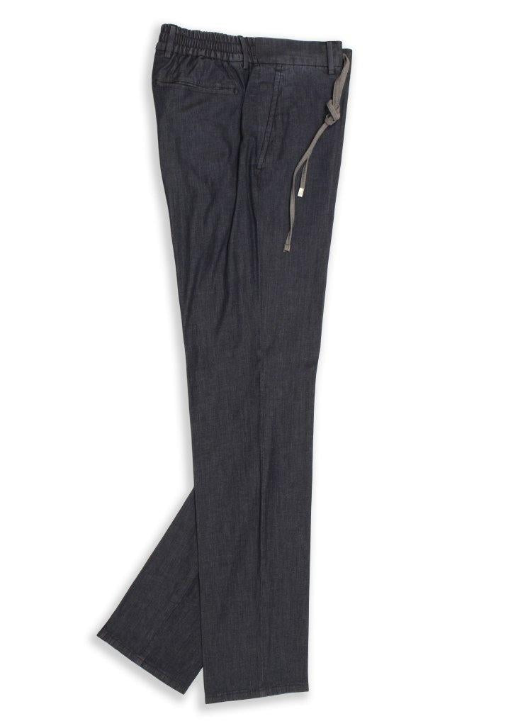 pantalone spiaggia denim SPIAGGIAAL1717X INDACO BERWICH 