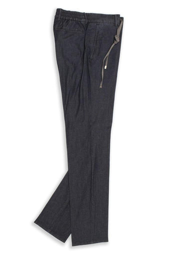 pantalone spiaggia denim SPIAGGIAAL1717X INDACO BERWICH 