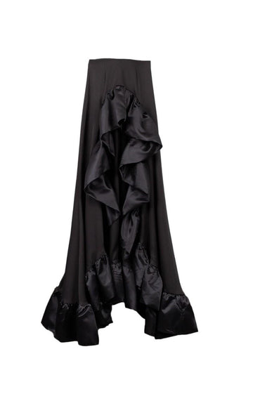 gonna ampia con strascico VULCANO NERO ODI' ODI' 